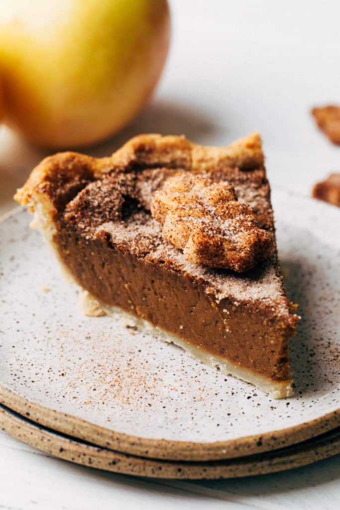 Cinnamon Sugar Apple Butter Pie