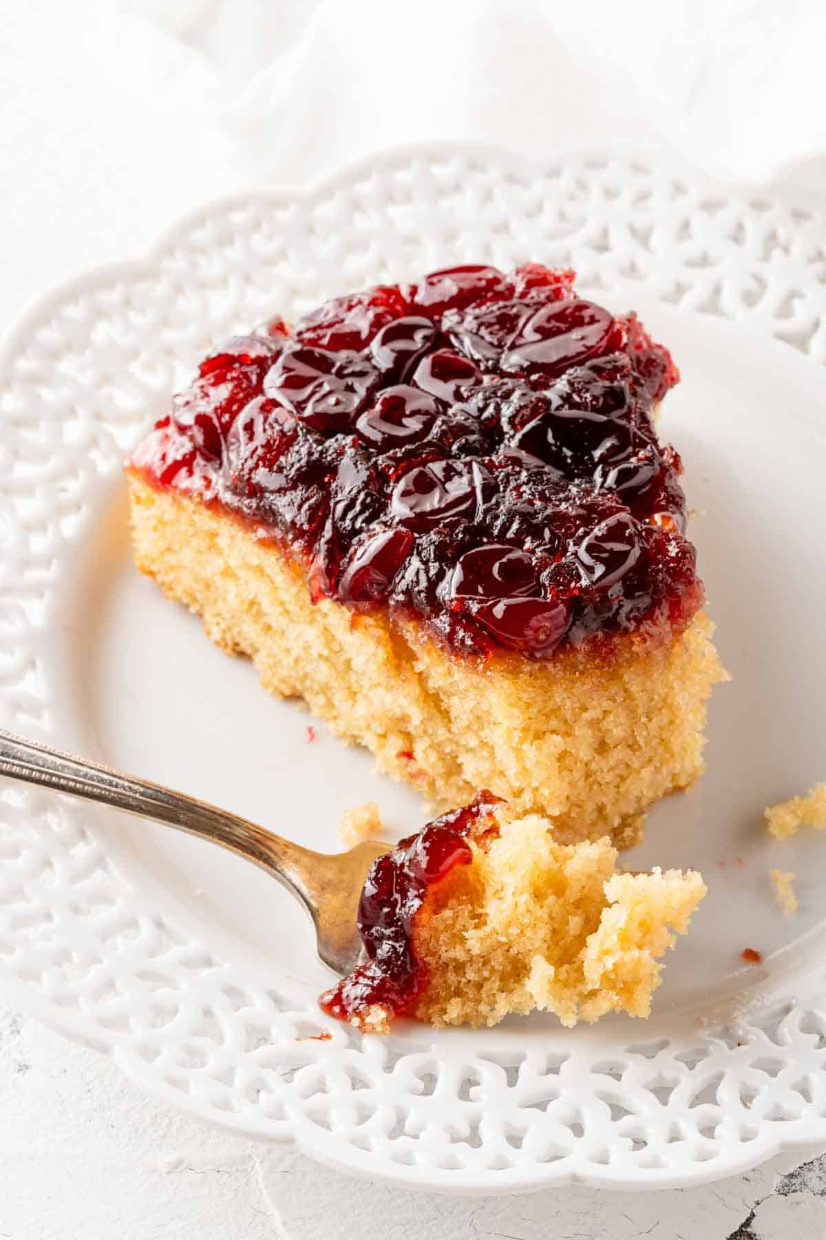 Cranberry Upside Down Cake