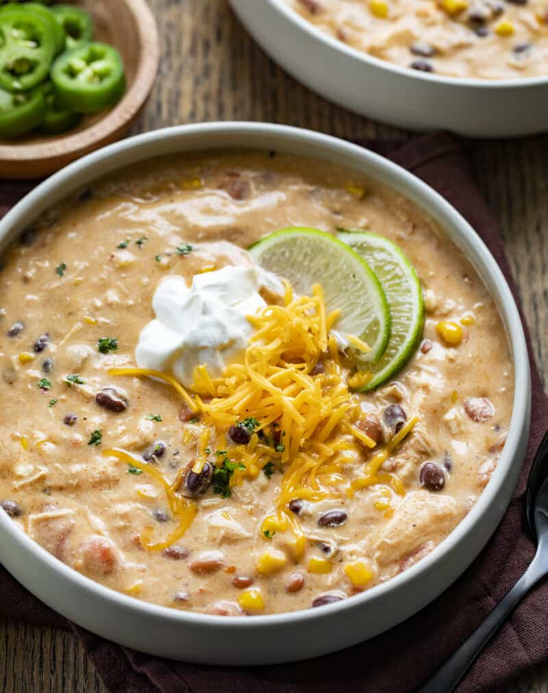 Creamy Chicken Taco Soup