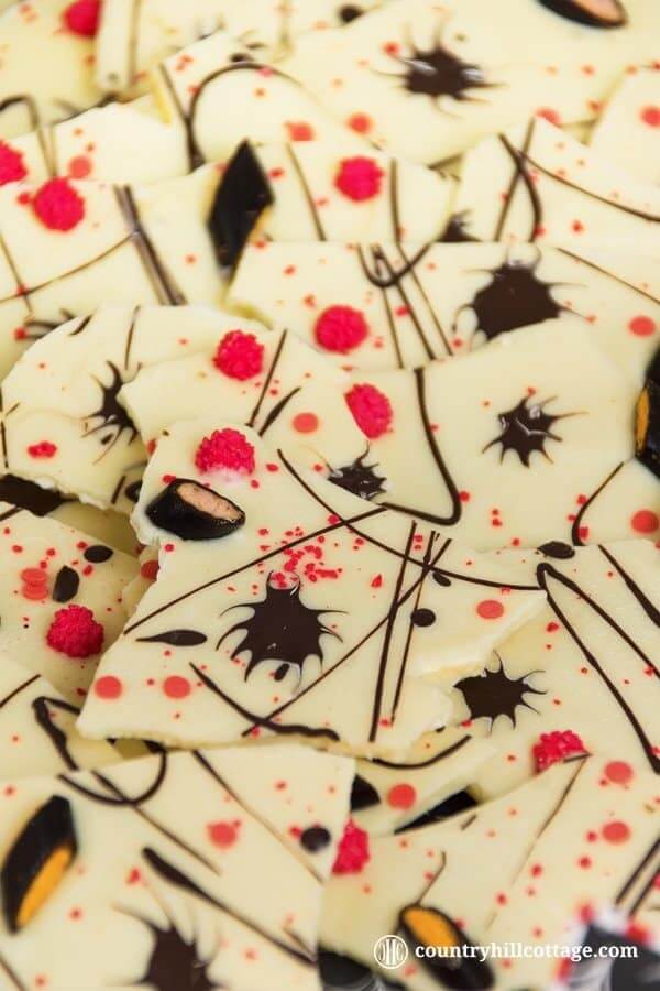 Creepy Crawler Chocolate Bark