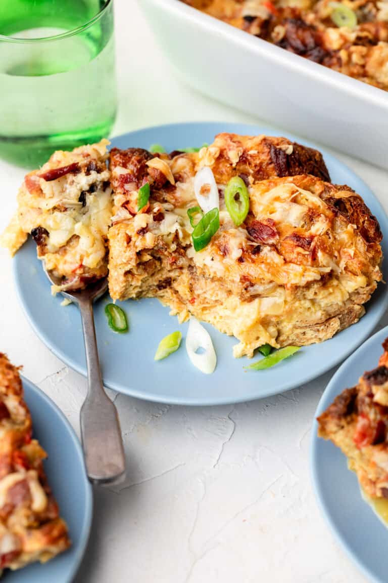 Croissant Breakfast Casserole