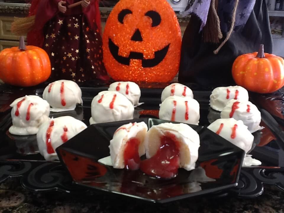 Dracula Bite Truffles 