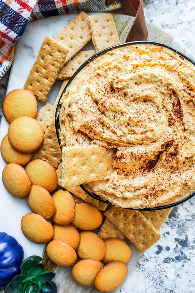 Easy Pumpkin Cheesecake Dip