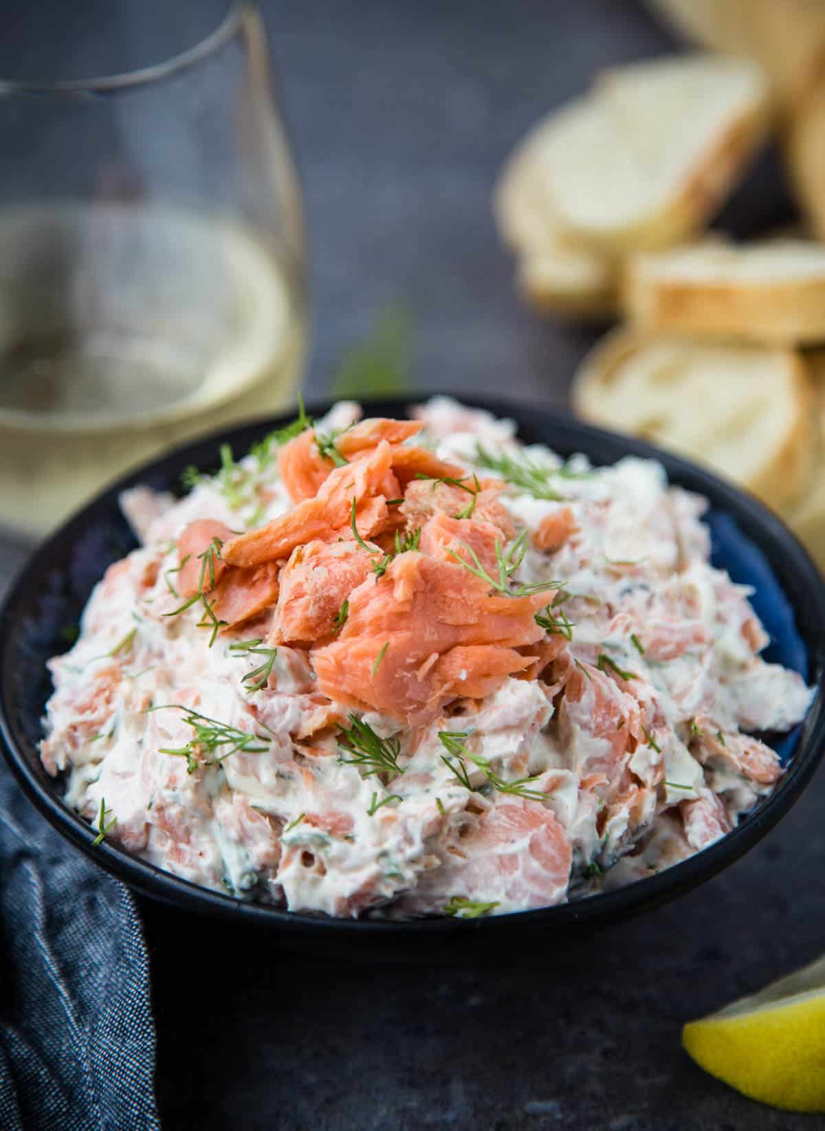Easy Smoked Salmon Dip