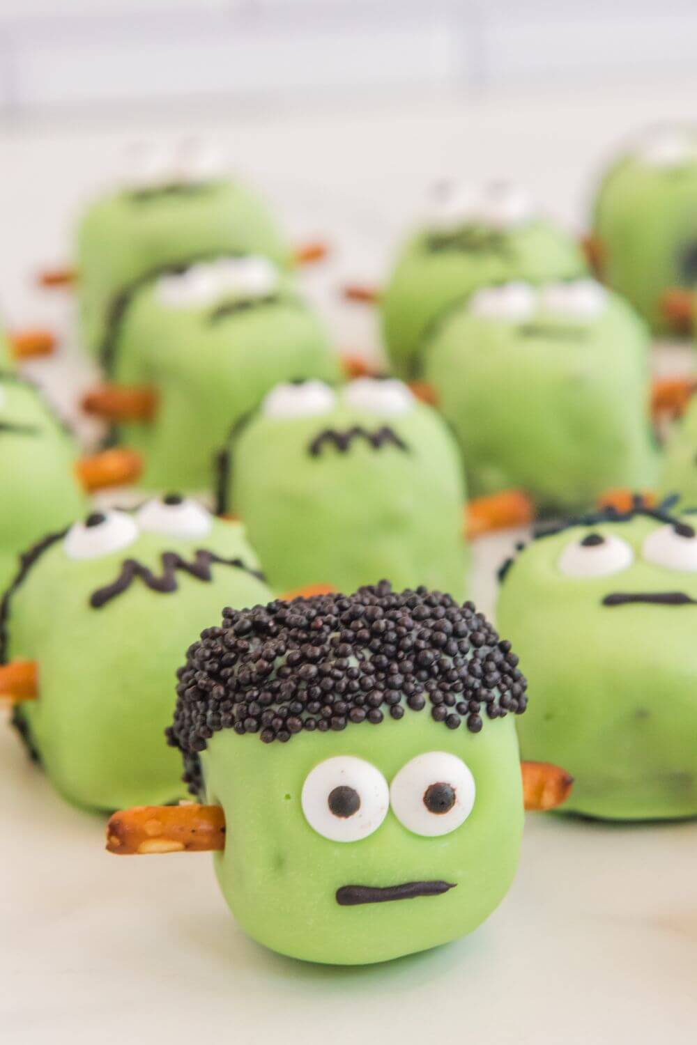 Frankenstein Oreo Balls