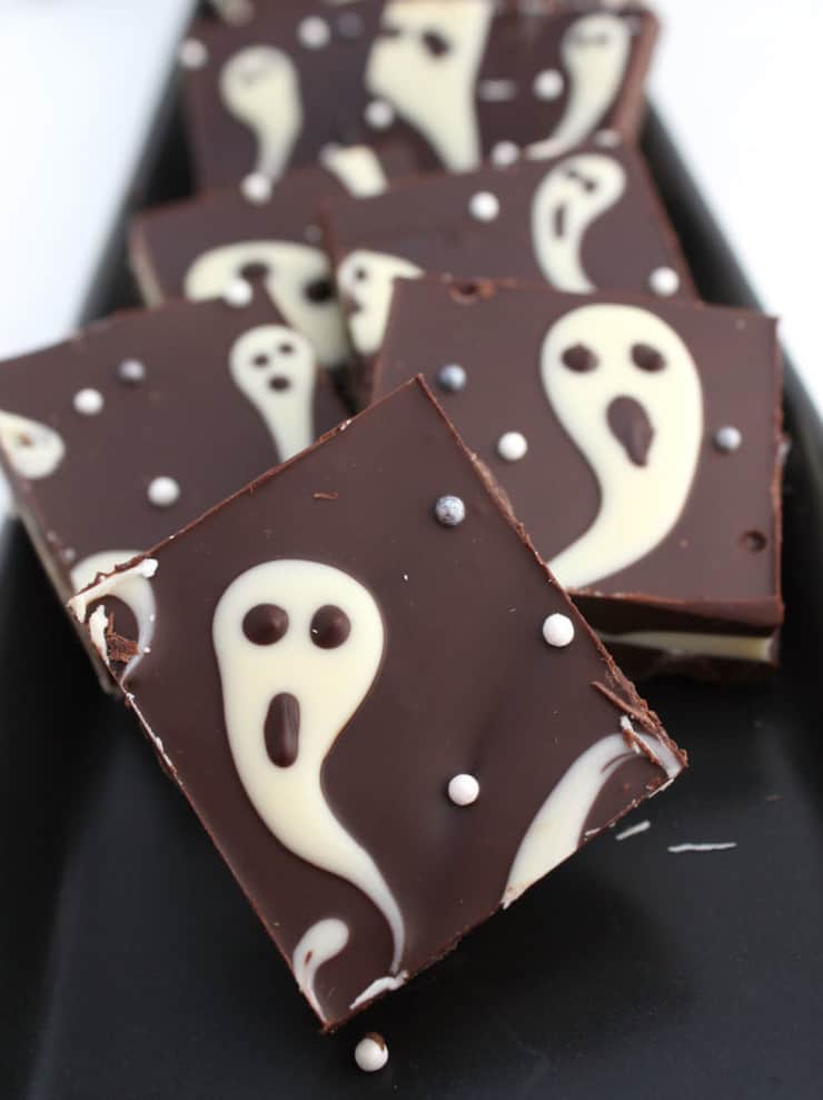 Ghastly Candy Bark