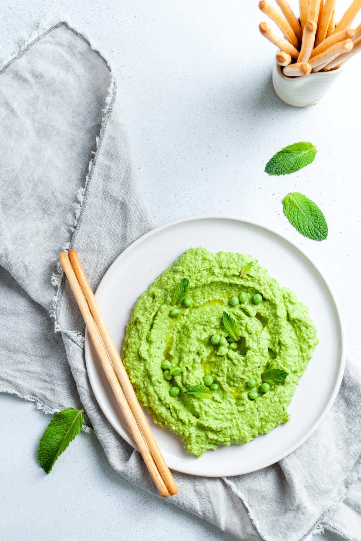 Green Pea and Mint Dip
