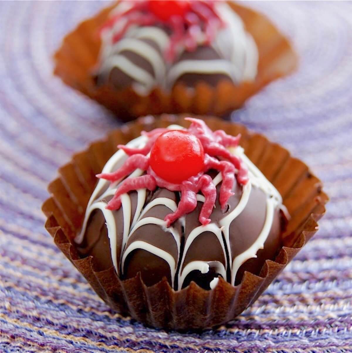 Halloween Chocolate Truffles