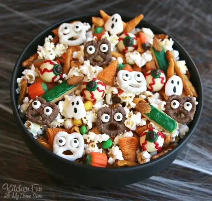 Halloween Creepy Snack Mix