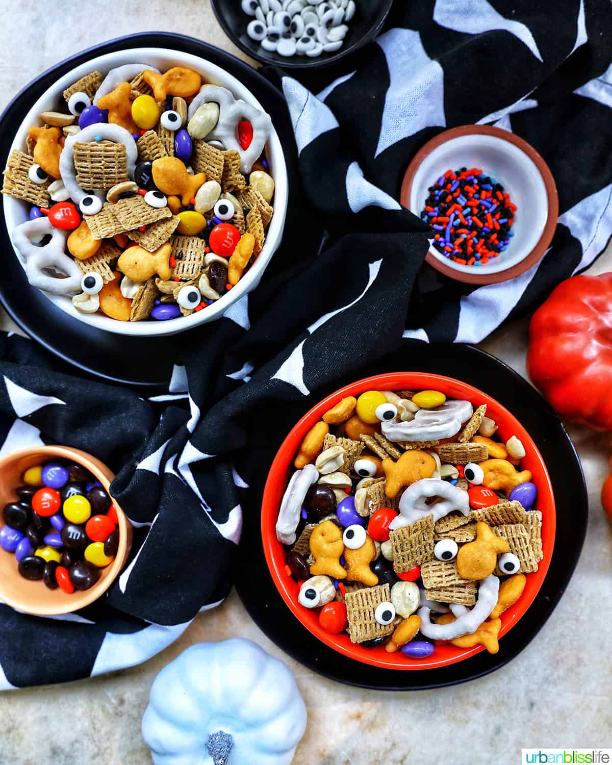 Halloween Eerie Eyes Snack Mix