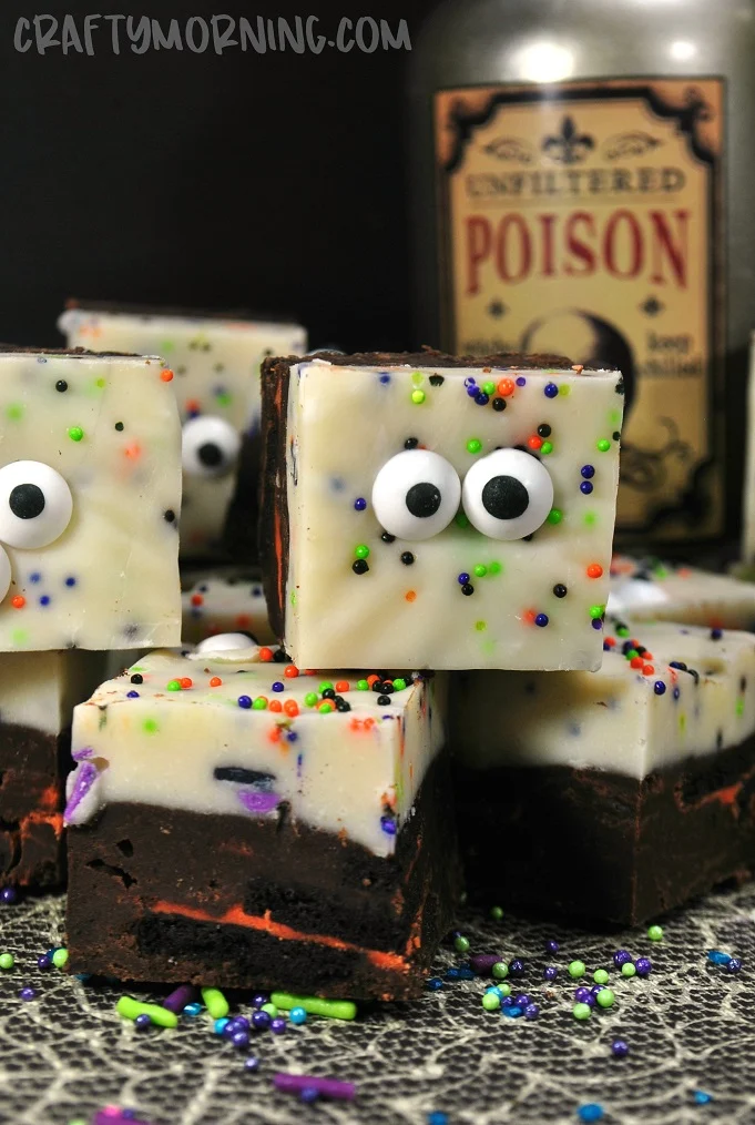 Halloween Monster Fudge