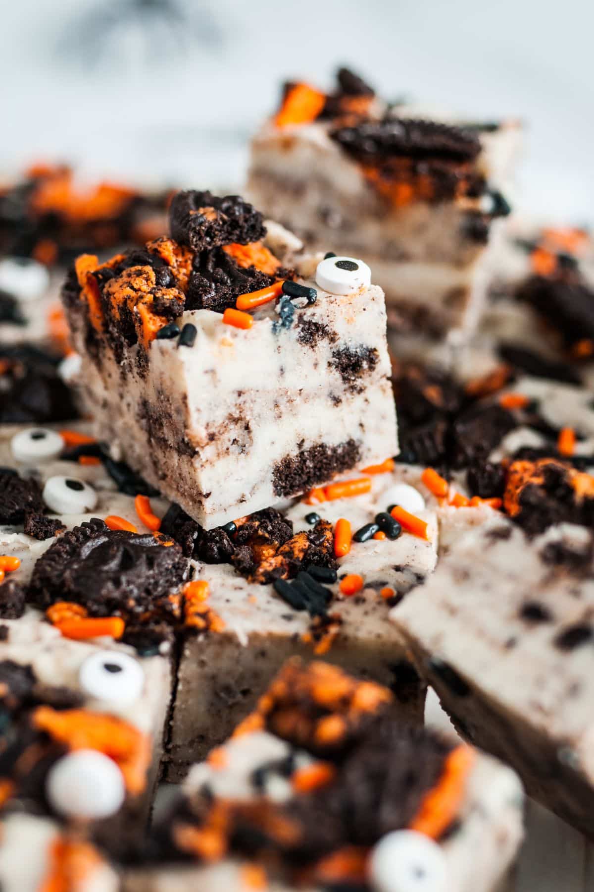 Halloween Oreo Fudge