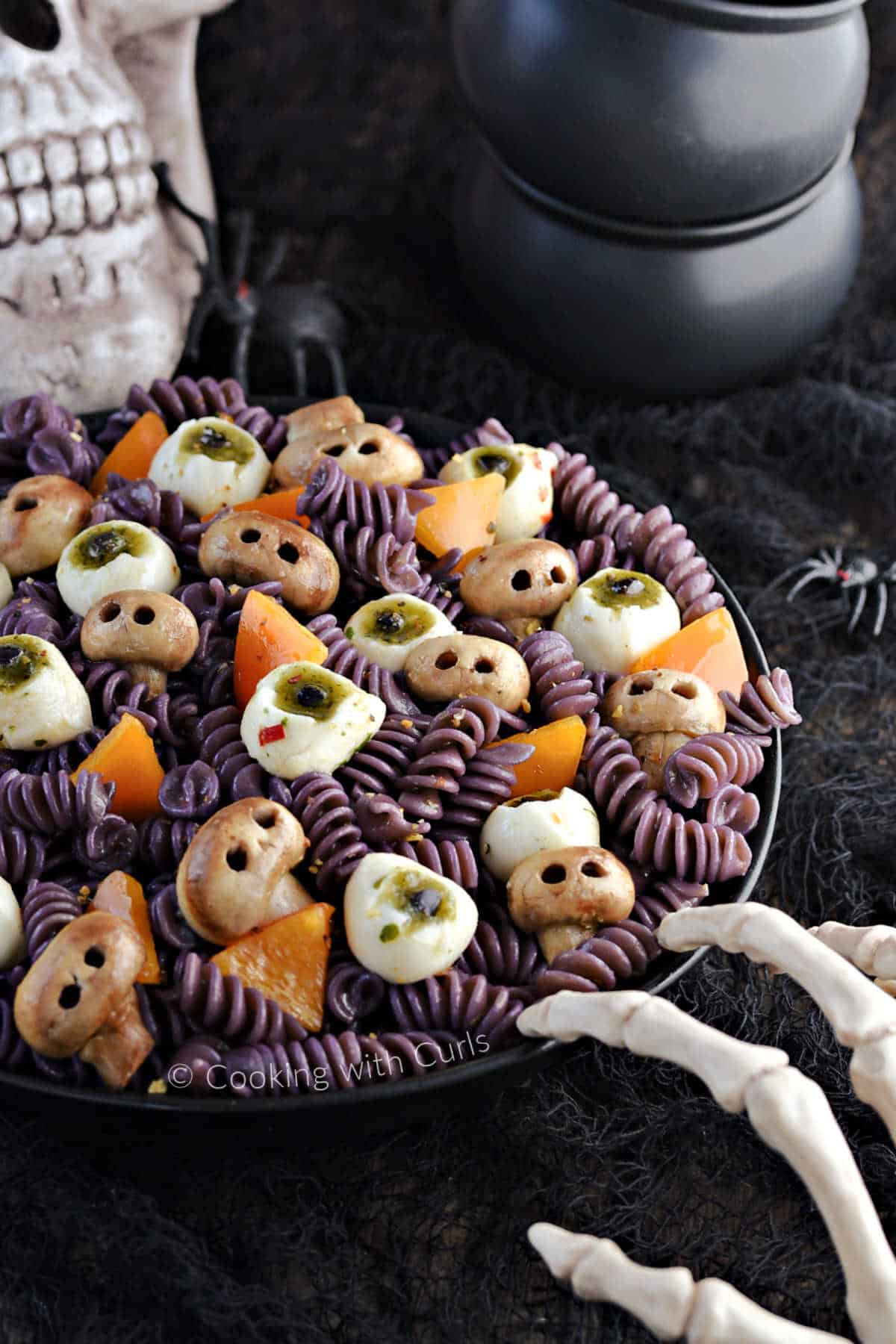 Halloween Pasta Salad