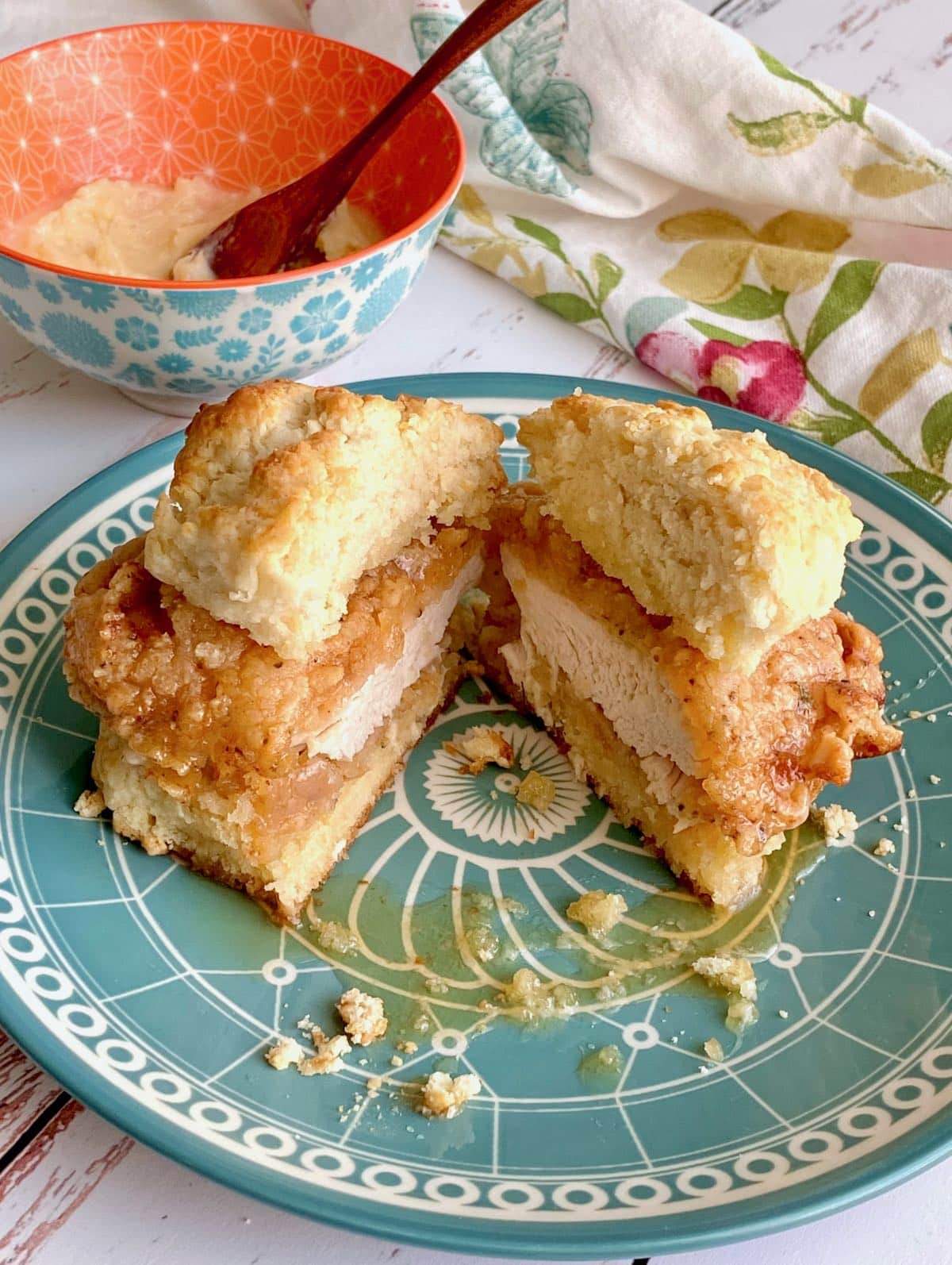 Honey Butter Chicken Biscuits
