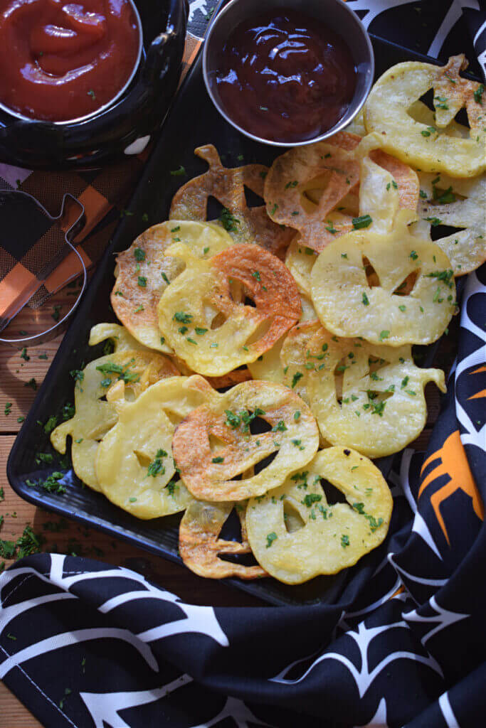 Jack-O-Lantern Potato Chips