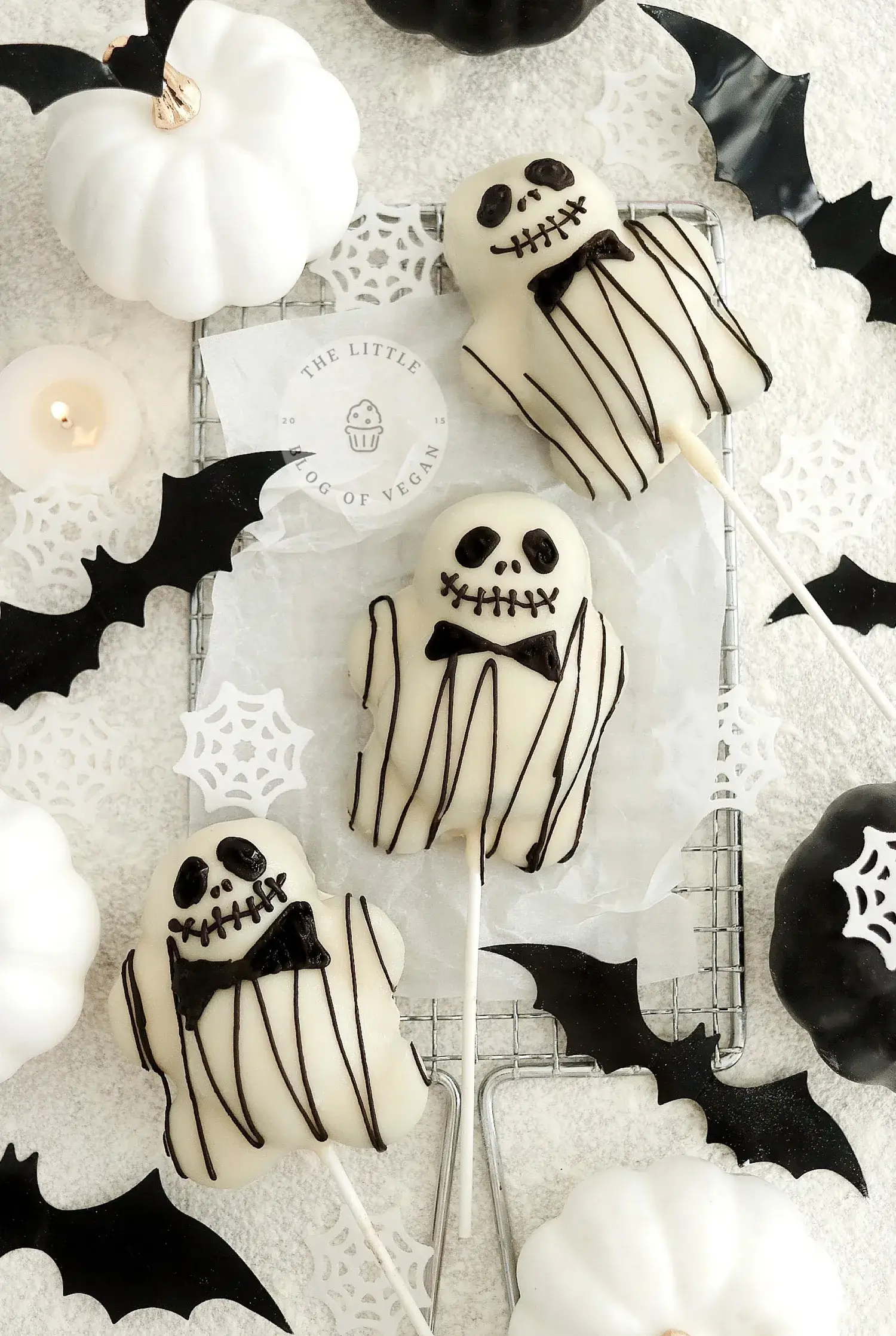 Jack Skellington Oreo Truffles