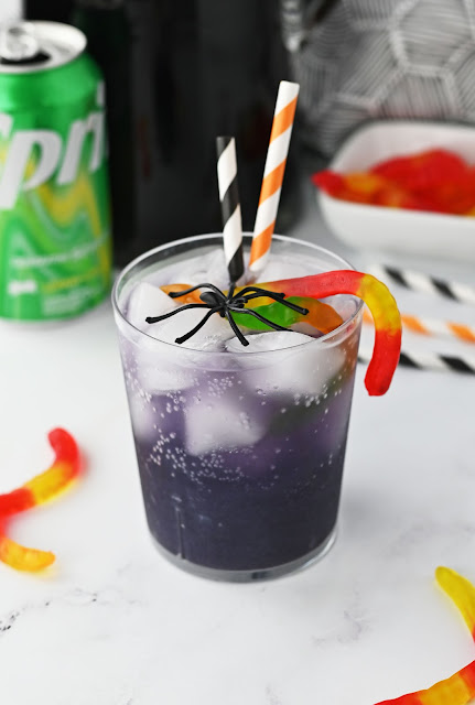 Kids Purple Halloween Drink 