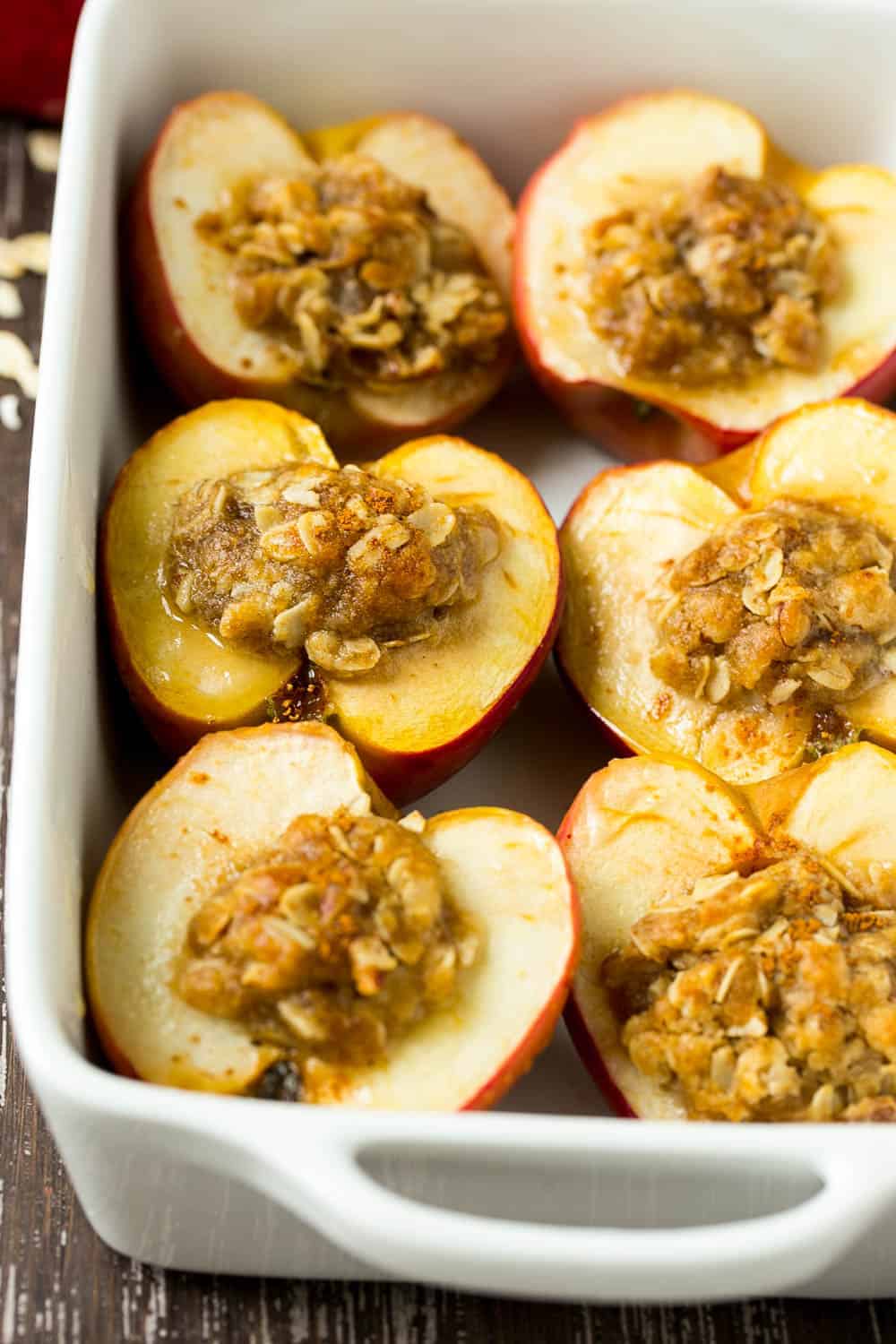 Oatmeal Baked Apples