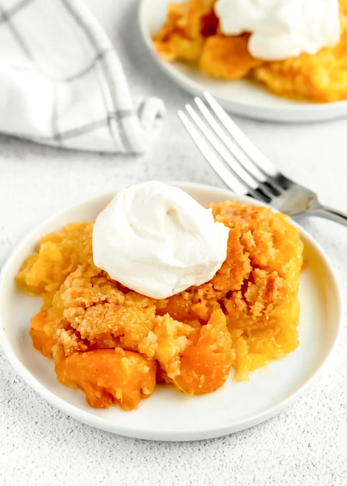 Peach Dump Cake