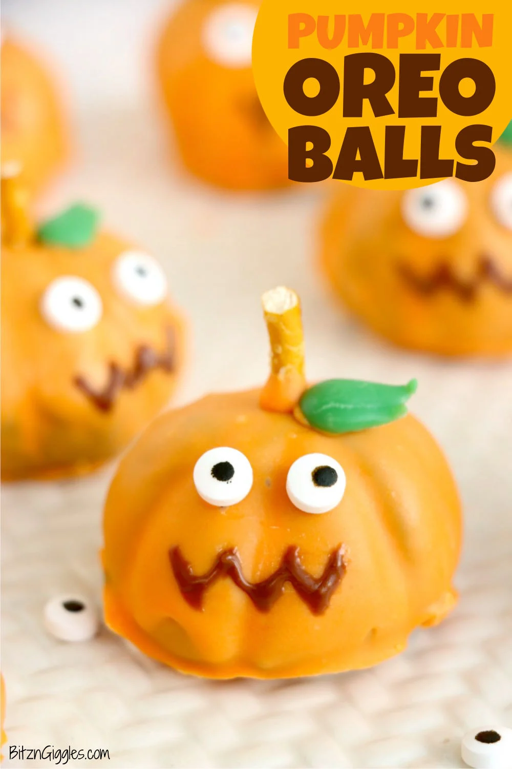 Pumpkin Oreo Balls