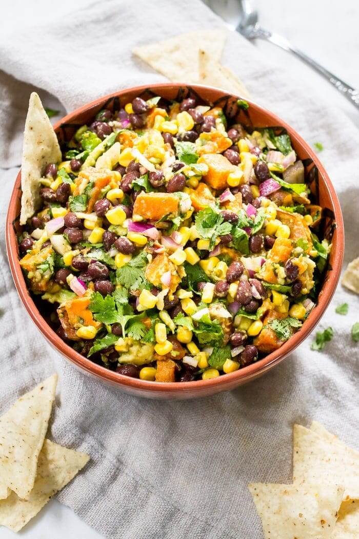 Southwest Sweet Potato Black Bean Dip