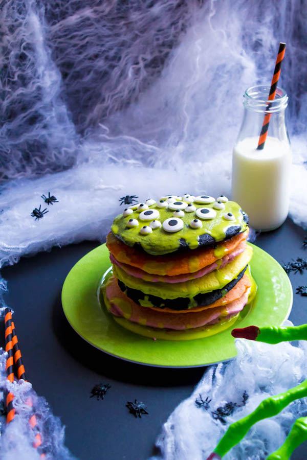 Spooky Halloween Pancakes