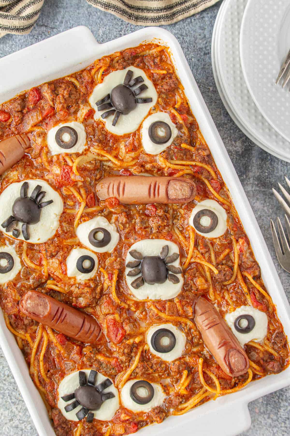 Spooky Recipe For Halloween Pasta