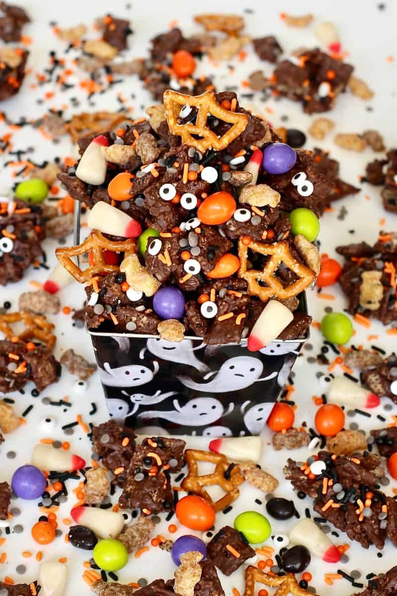 Spooky Snack Mix For Halloween