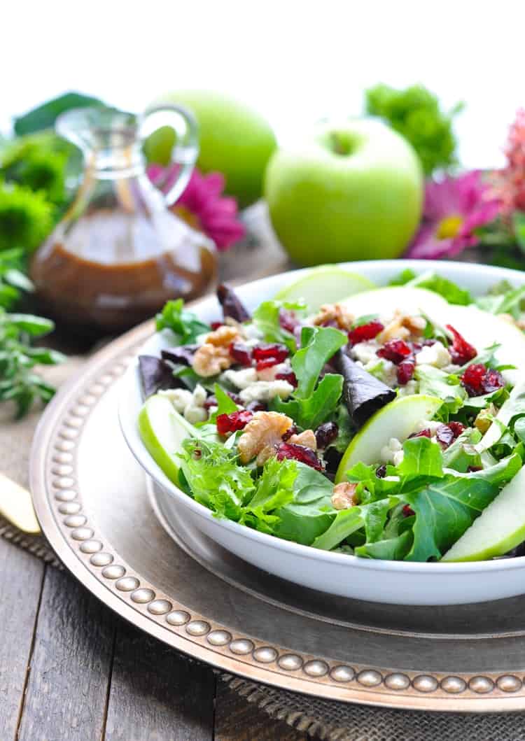 Tossed Salad with Apple Butter Vinaigrette