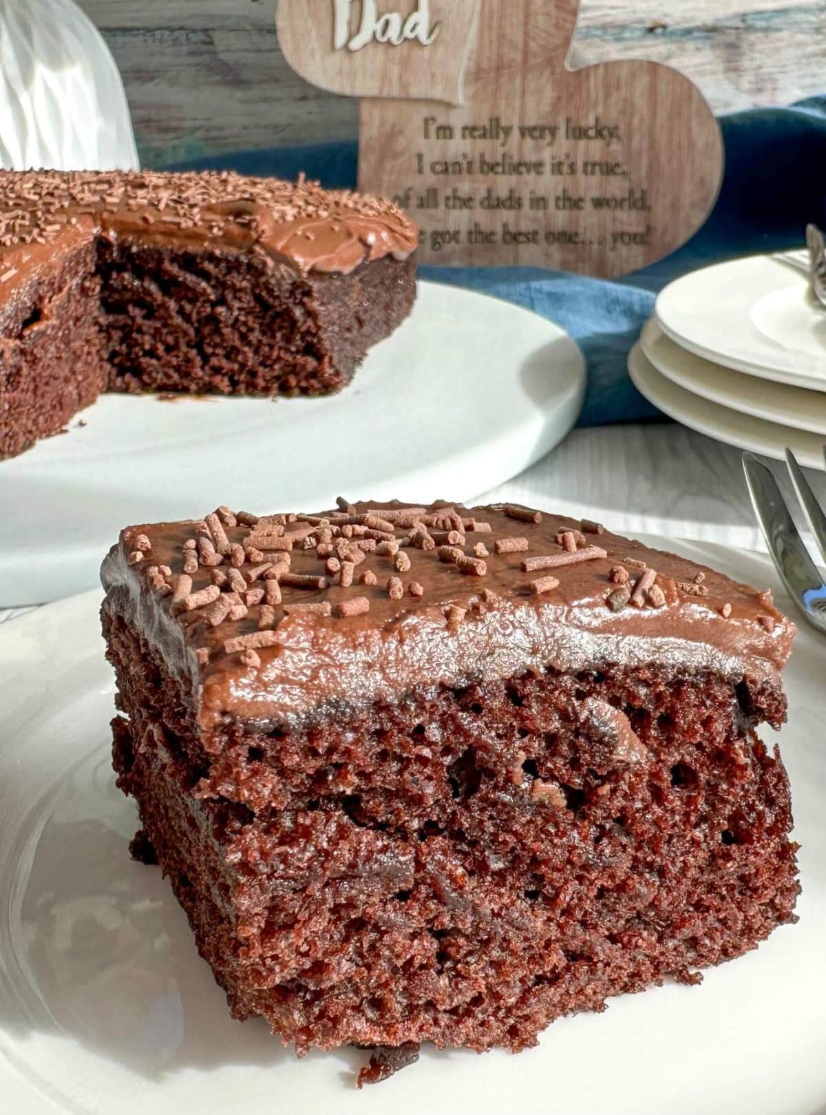 Wacky Chocolate Cake