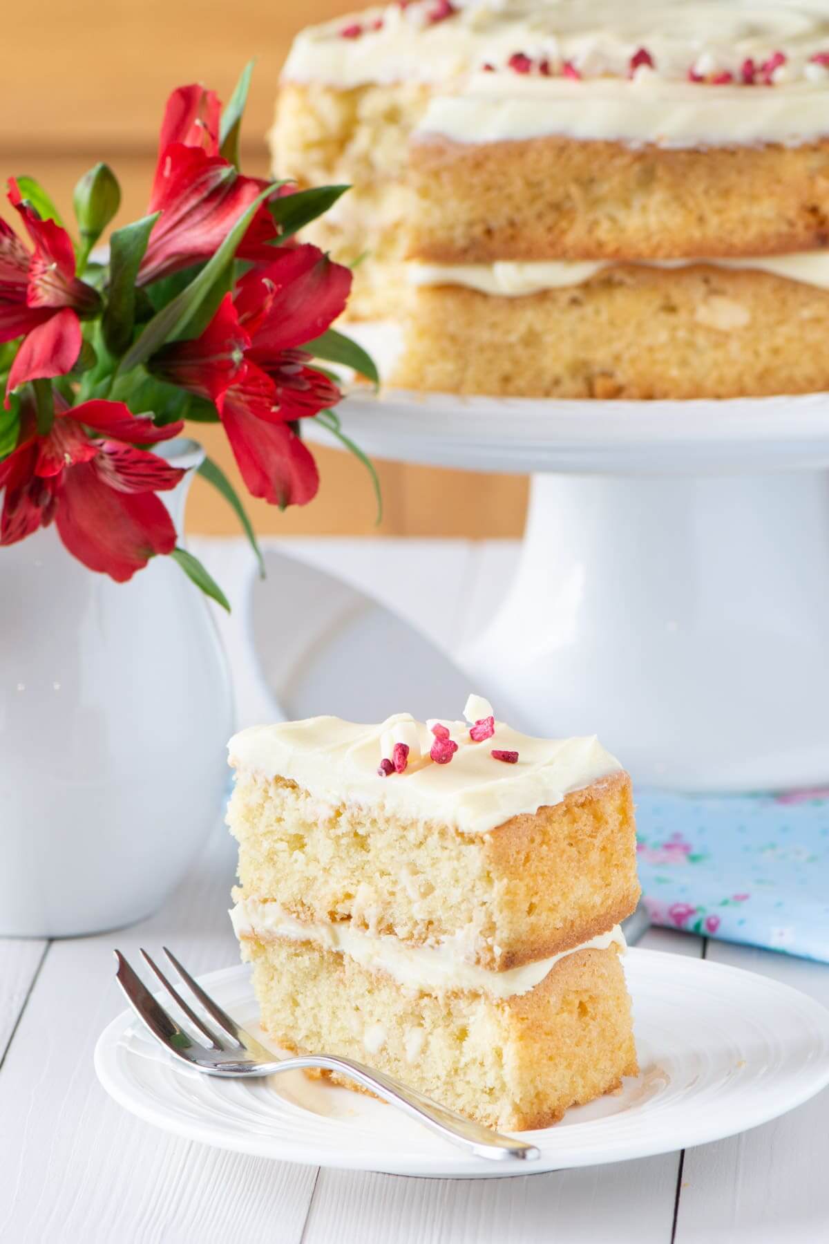 White Chocolate Cake