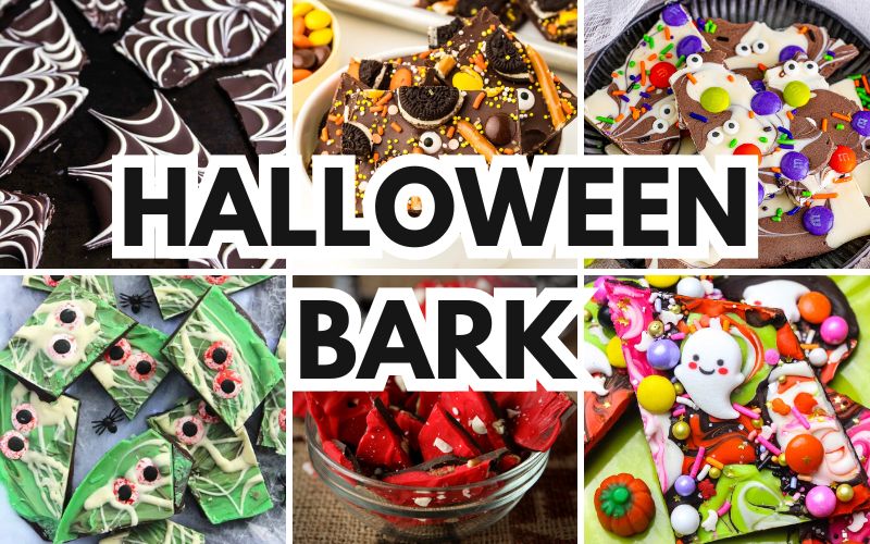 halloween bark