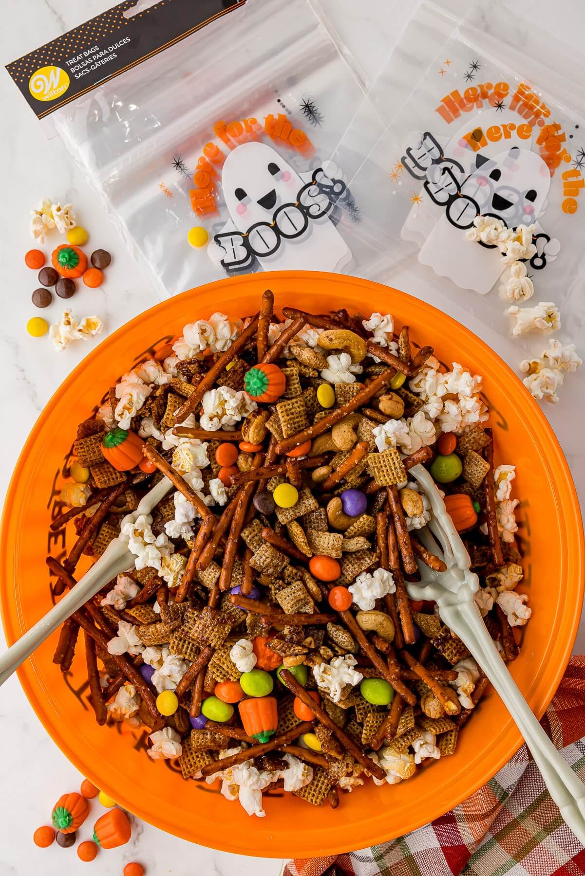 Best Halloween Chex Mix Recipe - Easy, Sweet & Salty