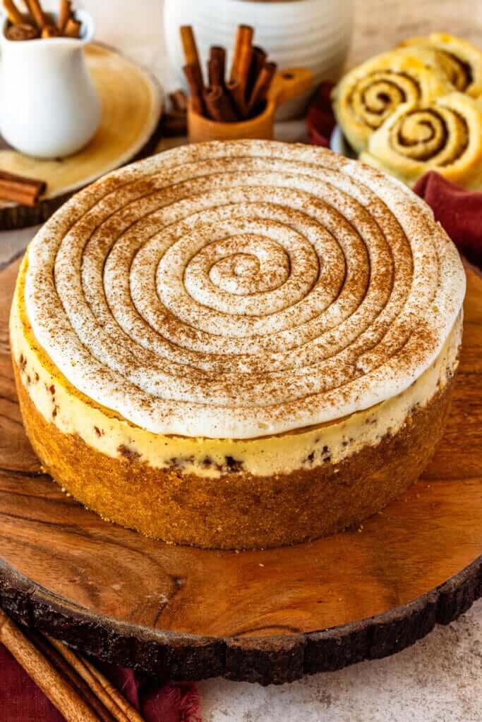 Bourbon Pumpkin Cheesecake