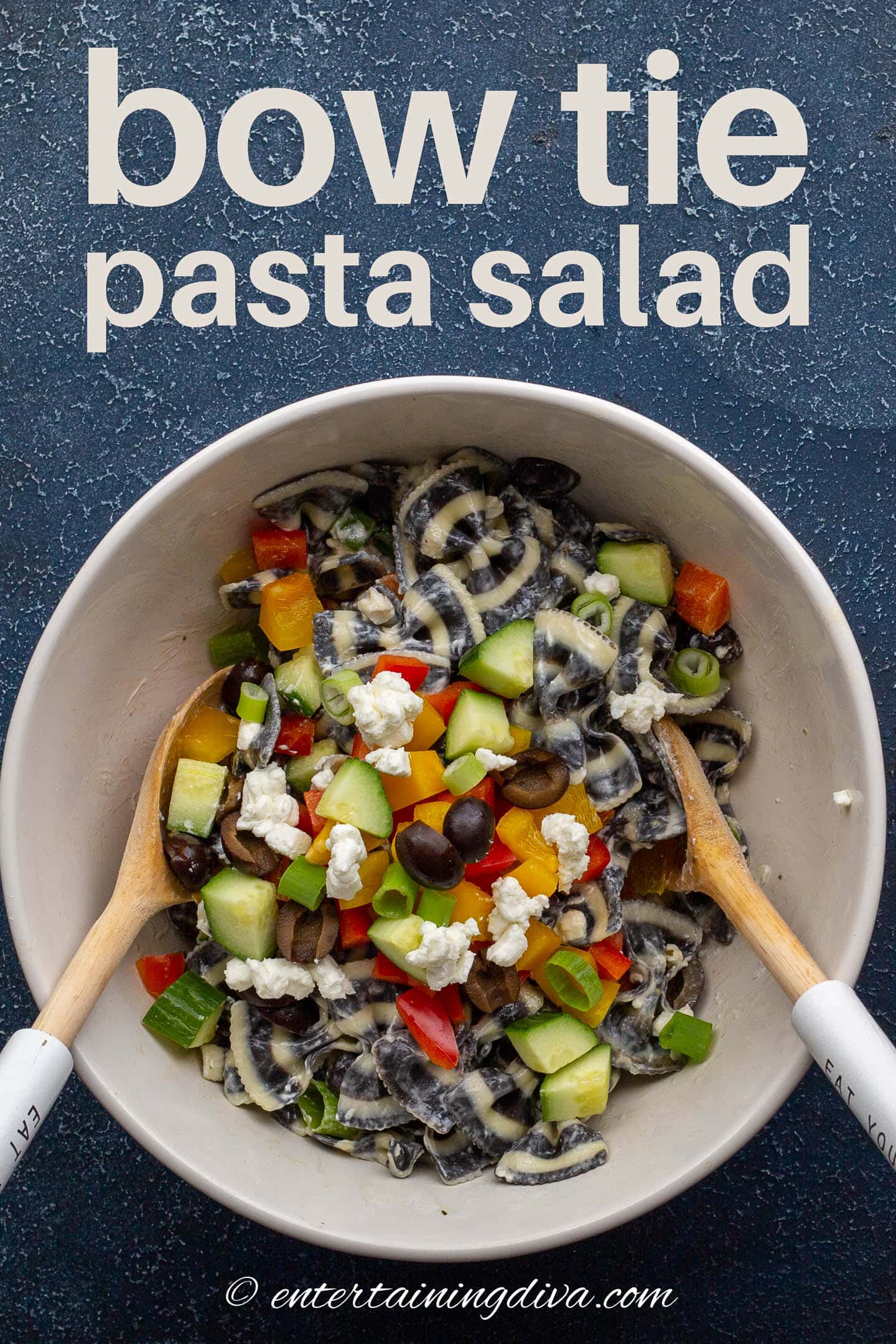 Bow Tie Pasta Salad With Italian Dressing