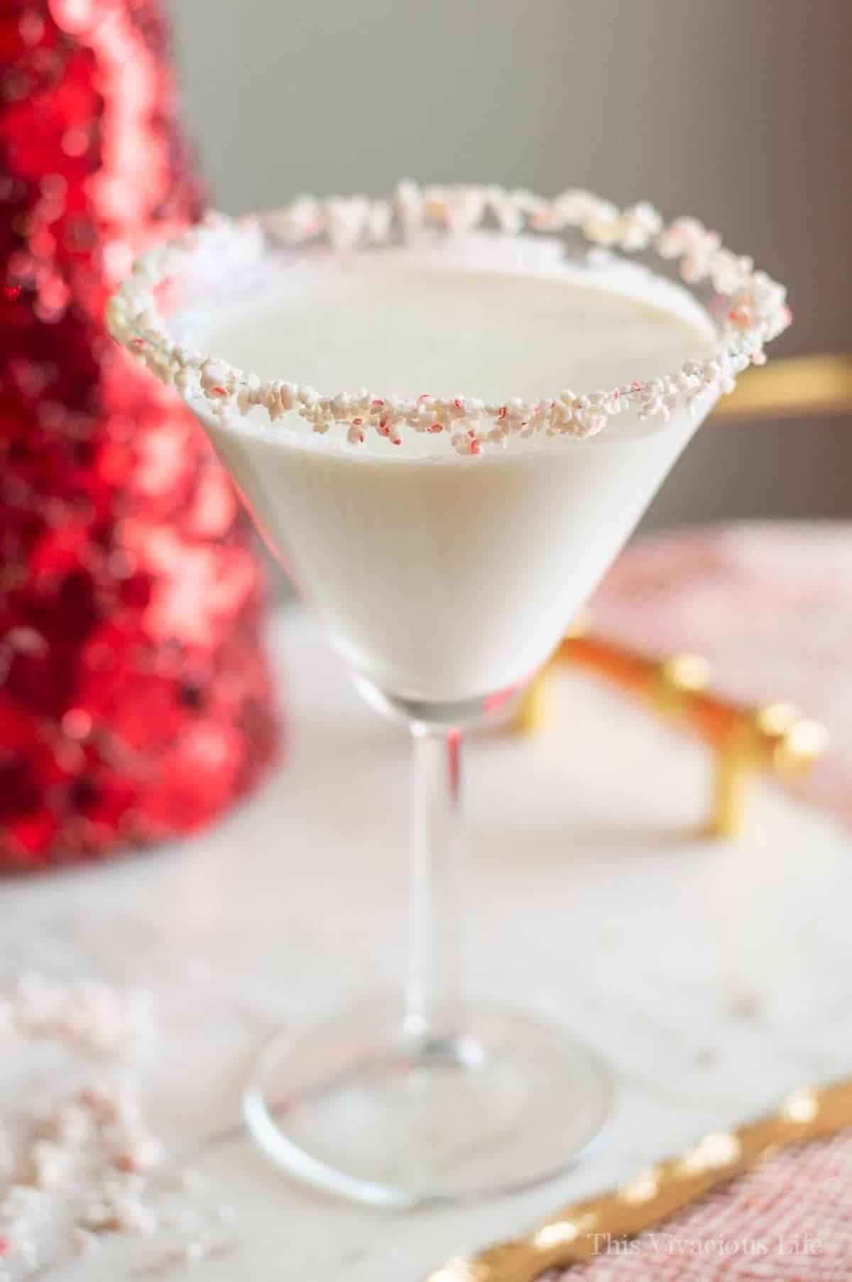 Candy Cane Christmas Mocktails