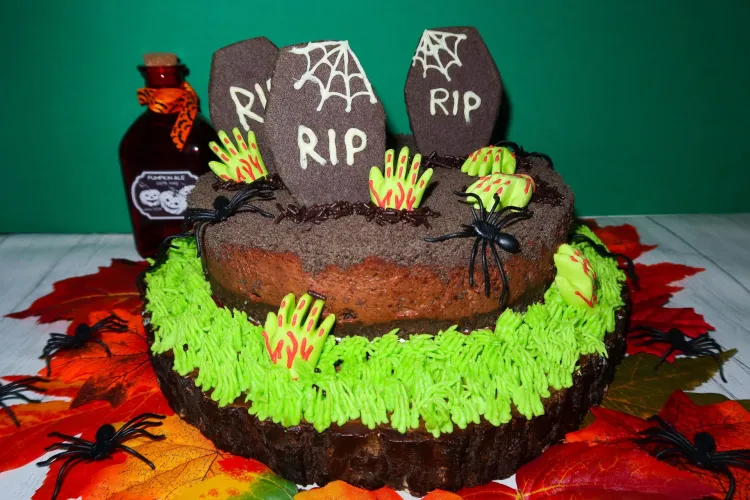 Chocolate Cheesecake Graveyard Recipe