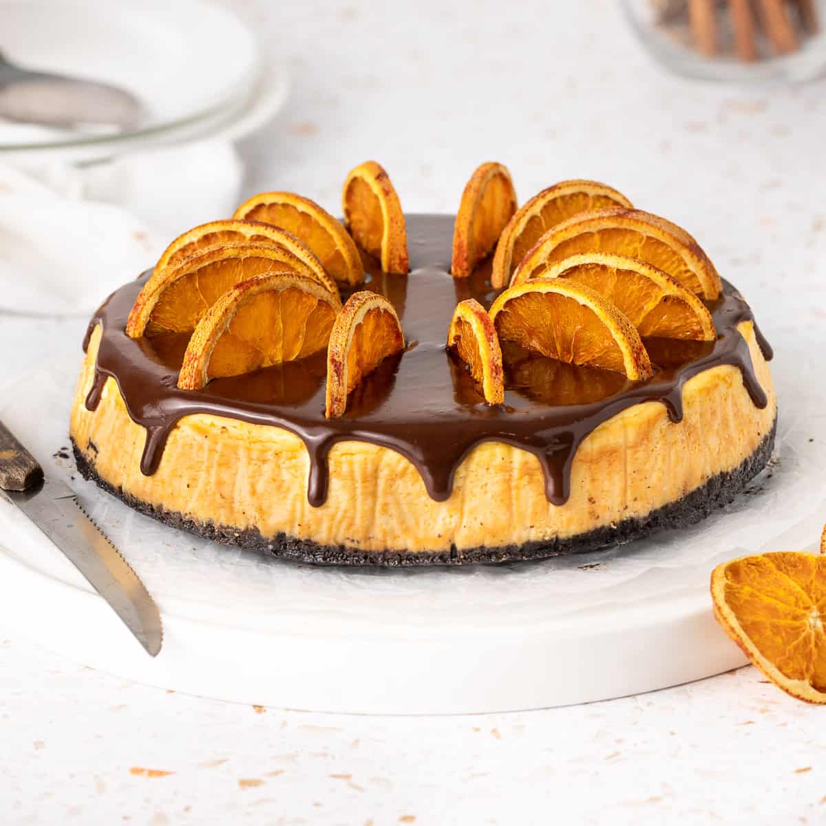 Chocolate Orange Cheesecake