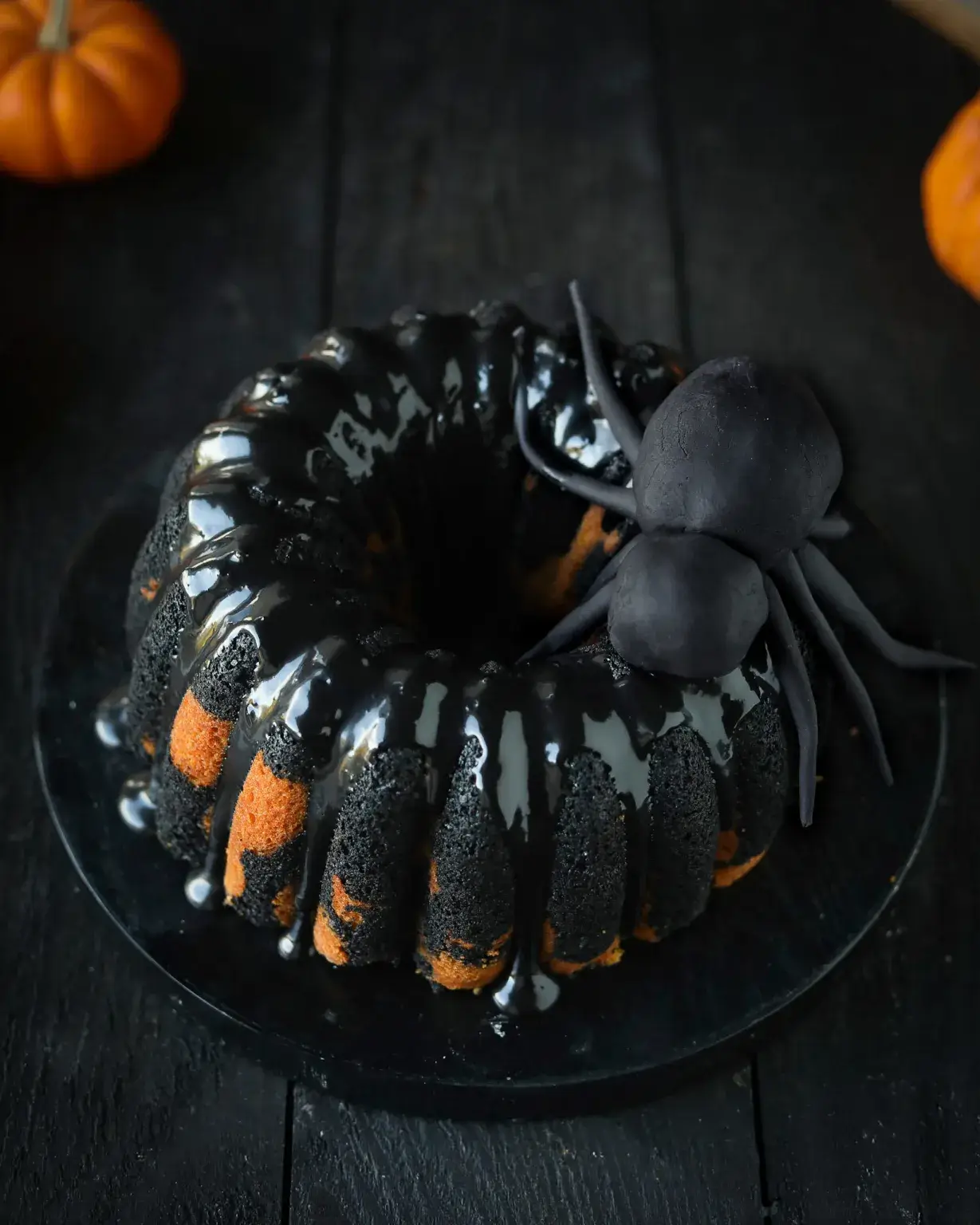 Chocolate Pumpkin Bundt Cake