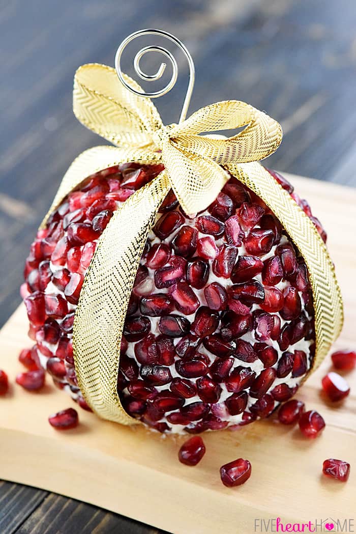 Christmas Ornament Cheese Ball