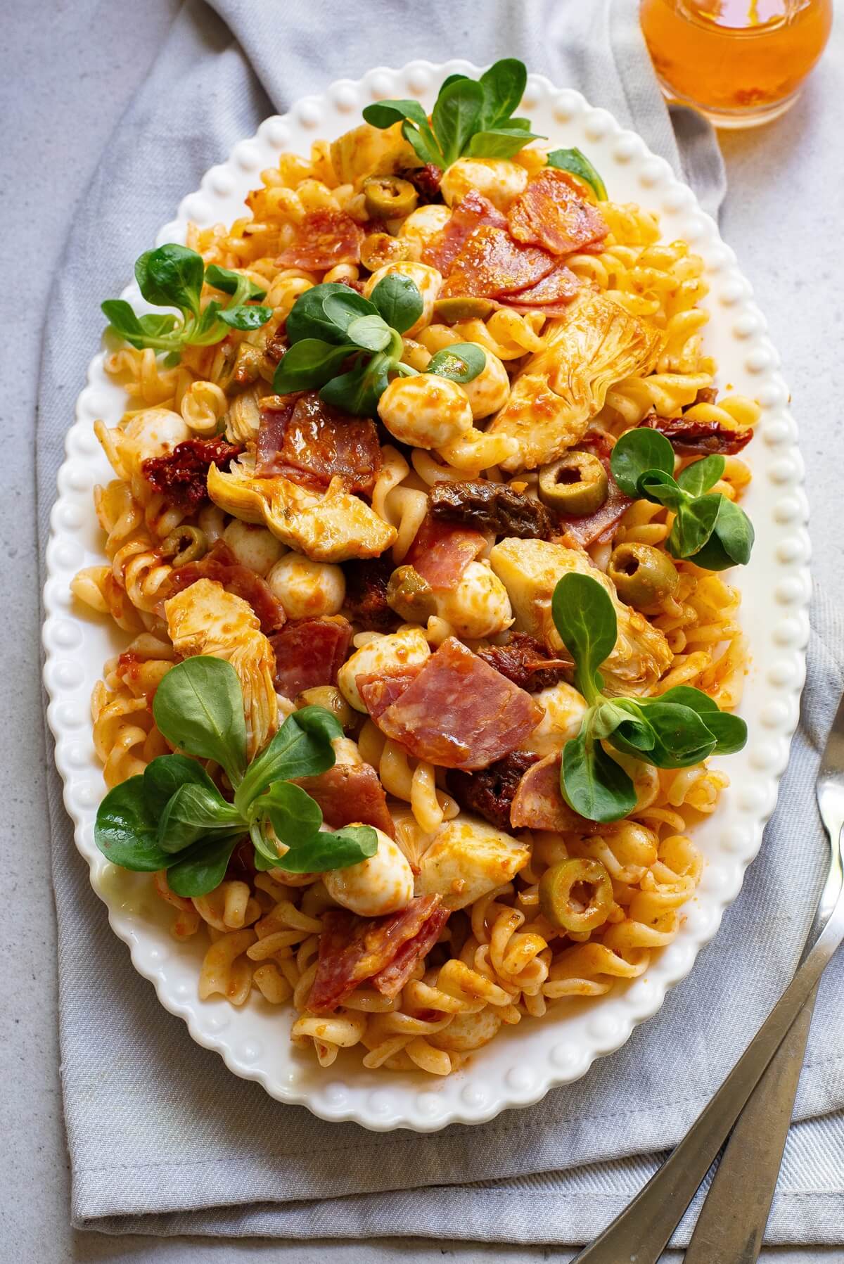 Christmas Rotini Salad