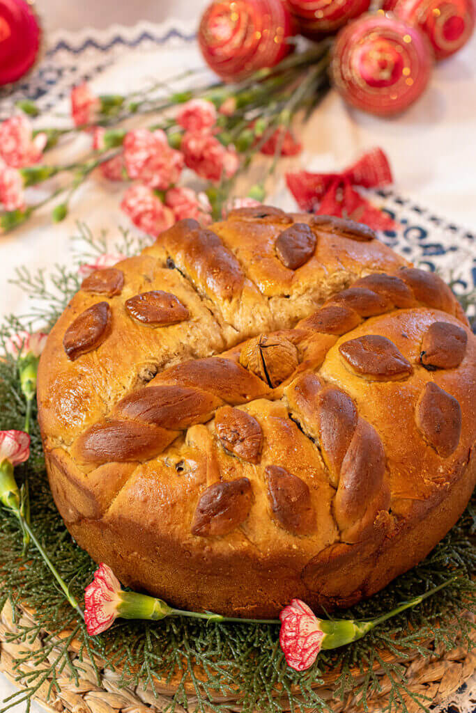 Christopsomo Greek Christmas Bread