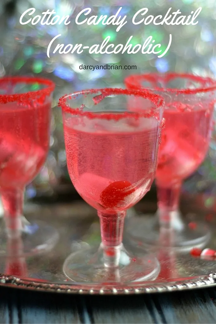 Cotton Candy Cocktail Recipe (Non-Alcoholic)