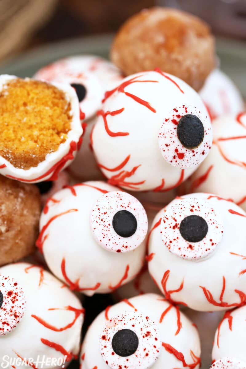 Donut Hole Eyeballs