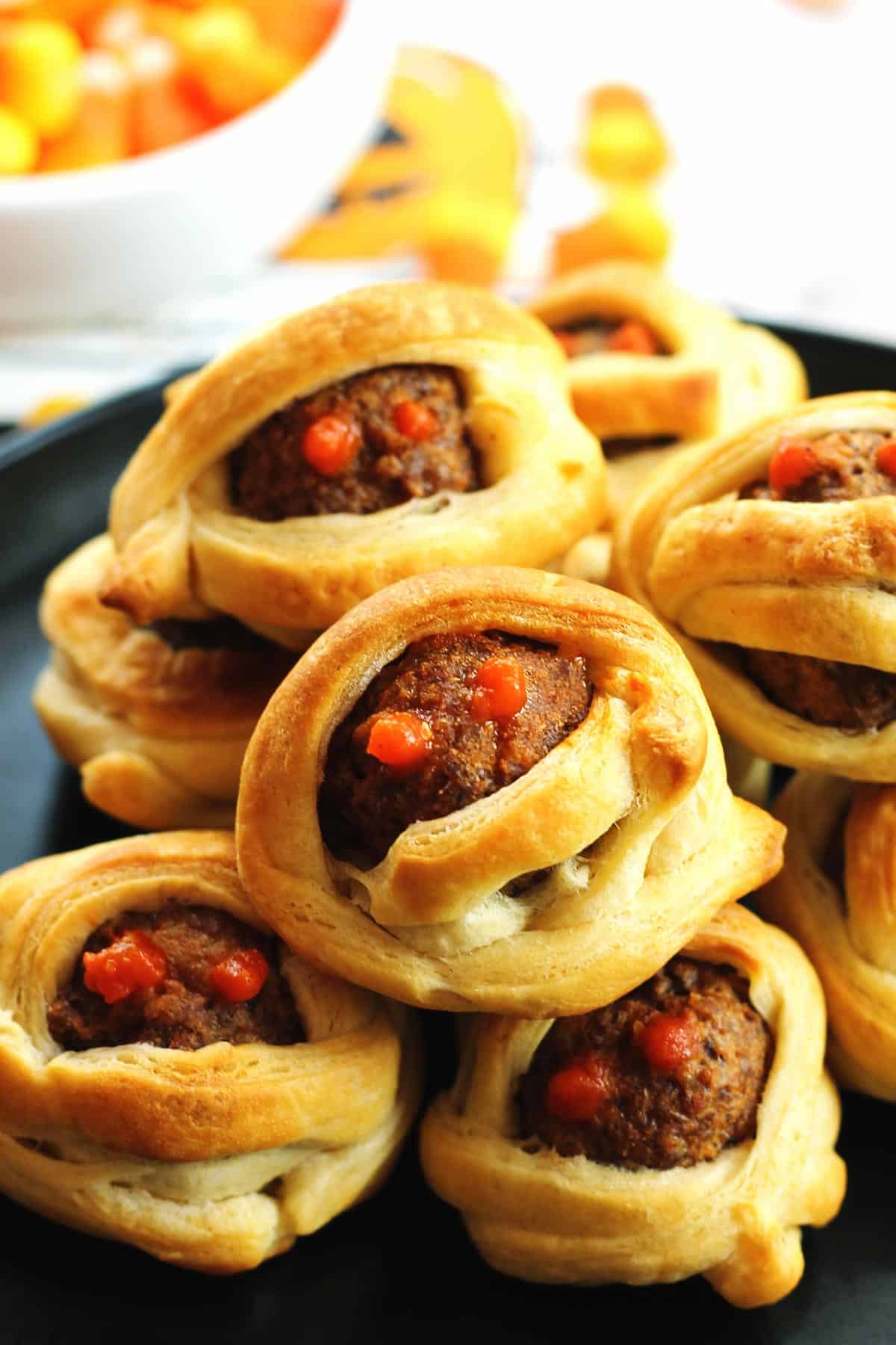 Easy Mummy Meatballs