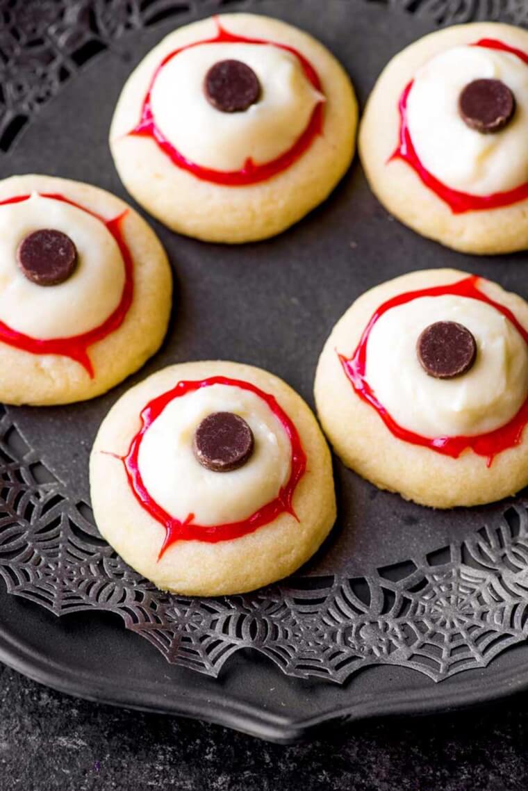 Eyeball Cookies&nbsp;