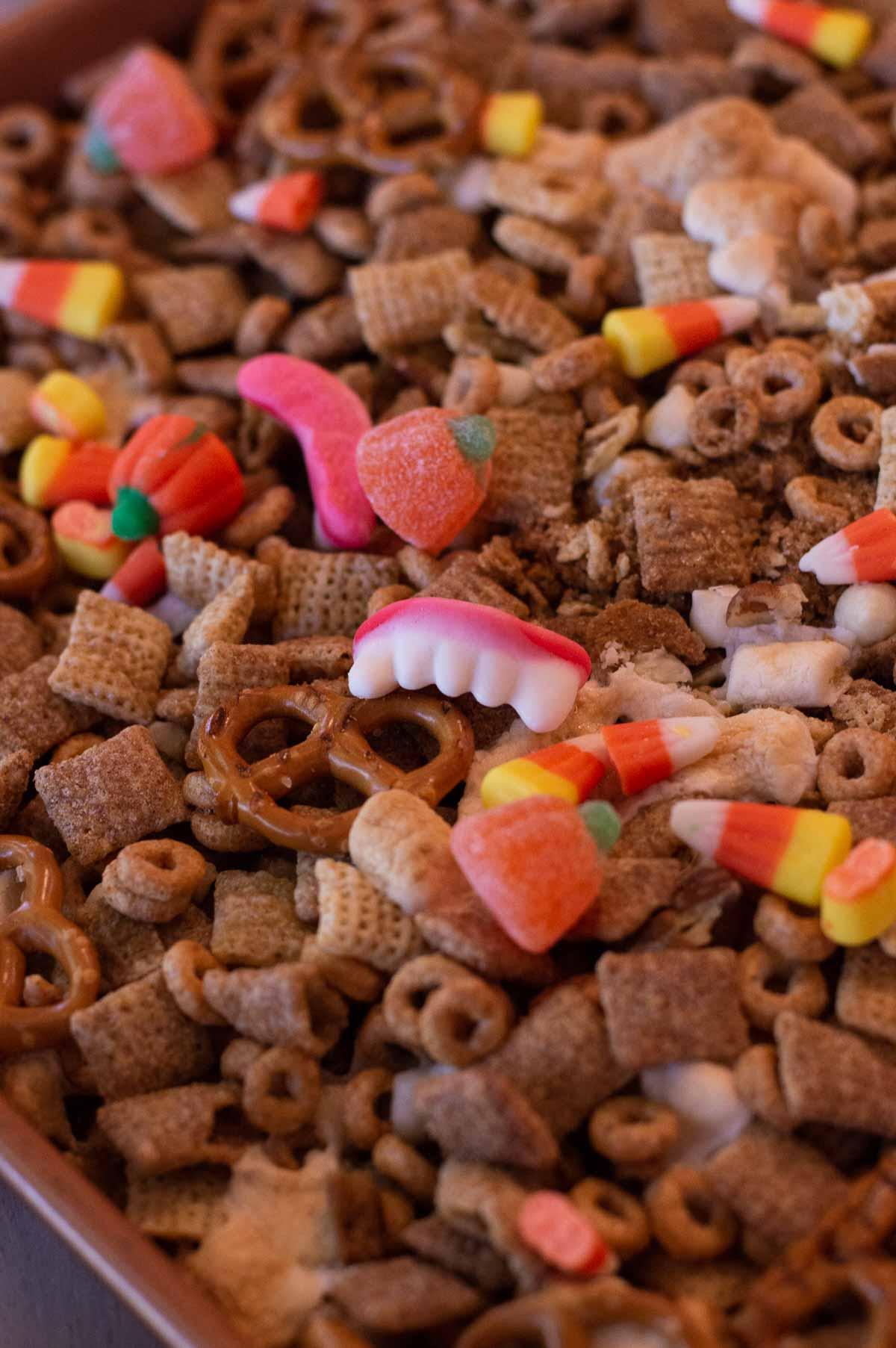 Fun Halloween Chex Mix