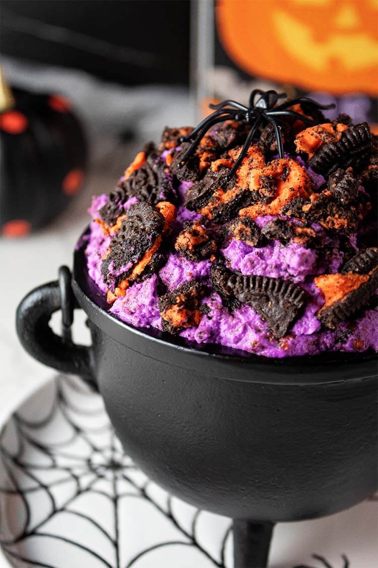 Halloween Oreo Cheesecake Fluff