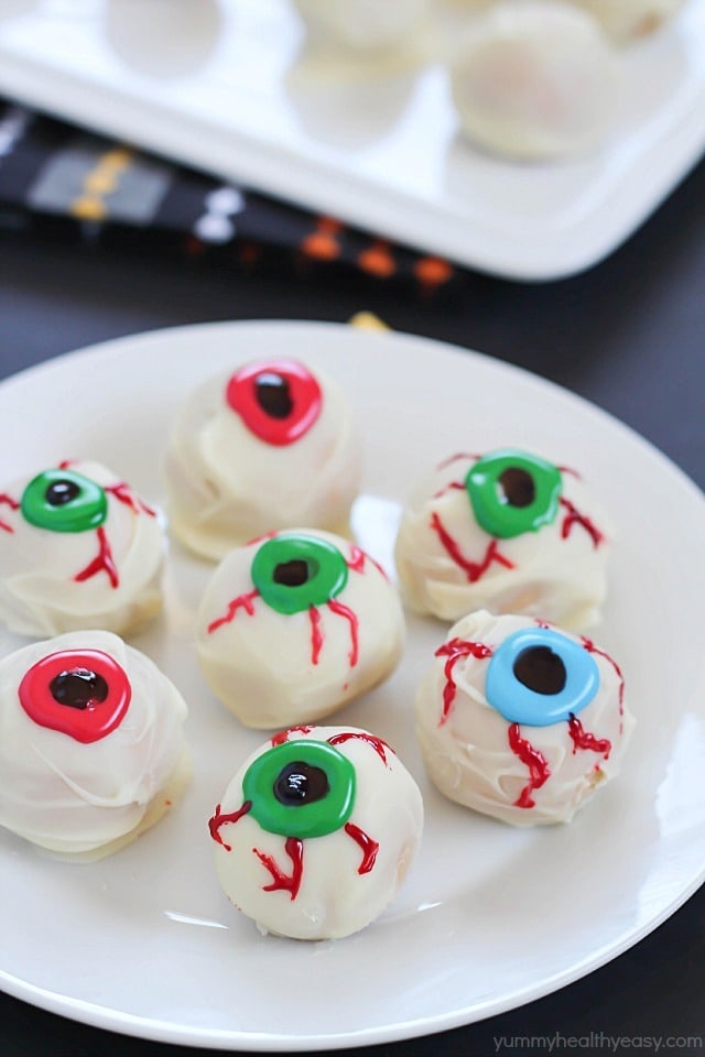 Halloween Peanut Butter Eyeball