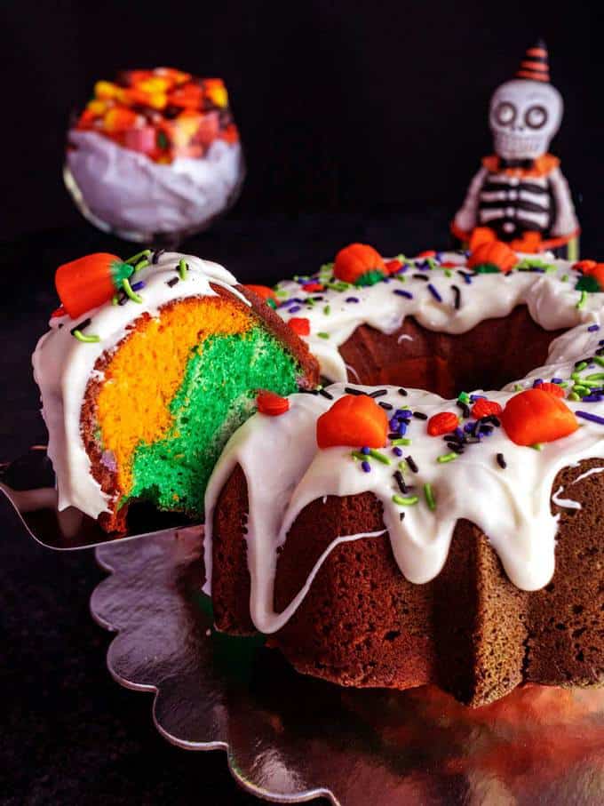 Halloween Surprise Bundt Cake